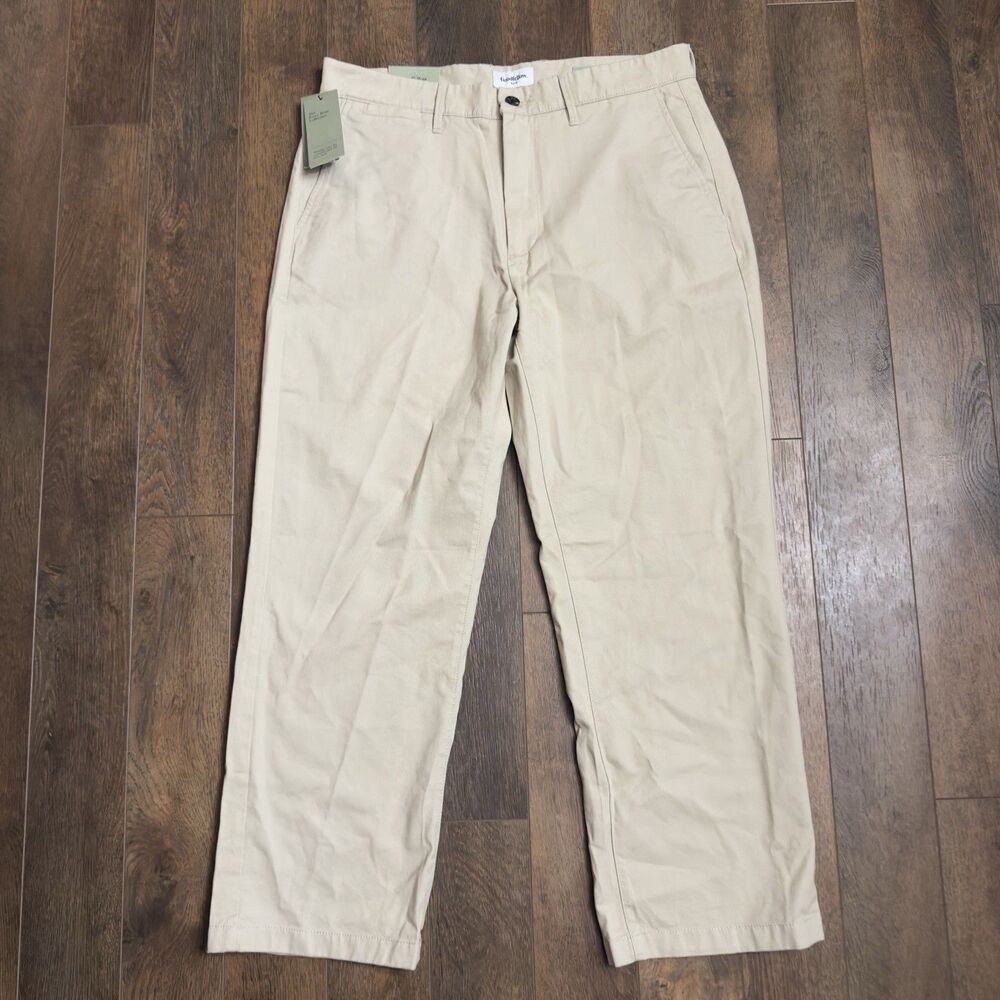 Men’s NWT Every Wear Relaxed Fit Chino Pants 34x30 - Goodfellow & Co
